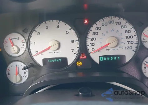 2004 Dodge Ram 1500 Slt/Laramie из США, поврежденный, VIN 1D7HA18D54S610294